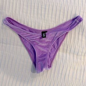 NWOT Triangl purple velvet bikini bottom